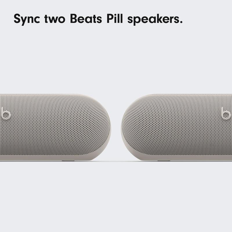 Alto-falante Bluetooth Beats Pill x Kim Kardashian cinza claro